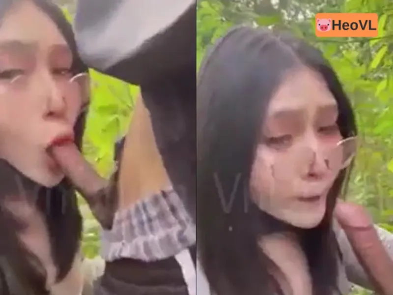 đi dã ngoại tiện nện eny ở trong rừng